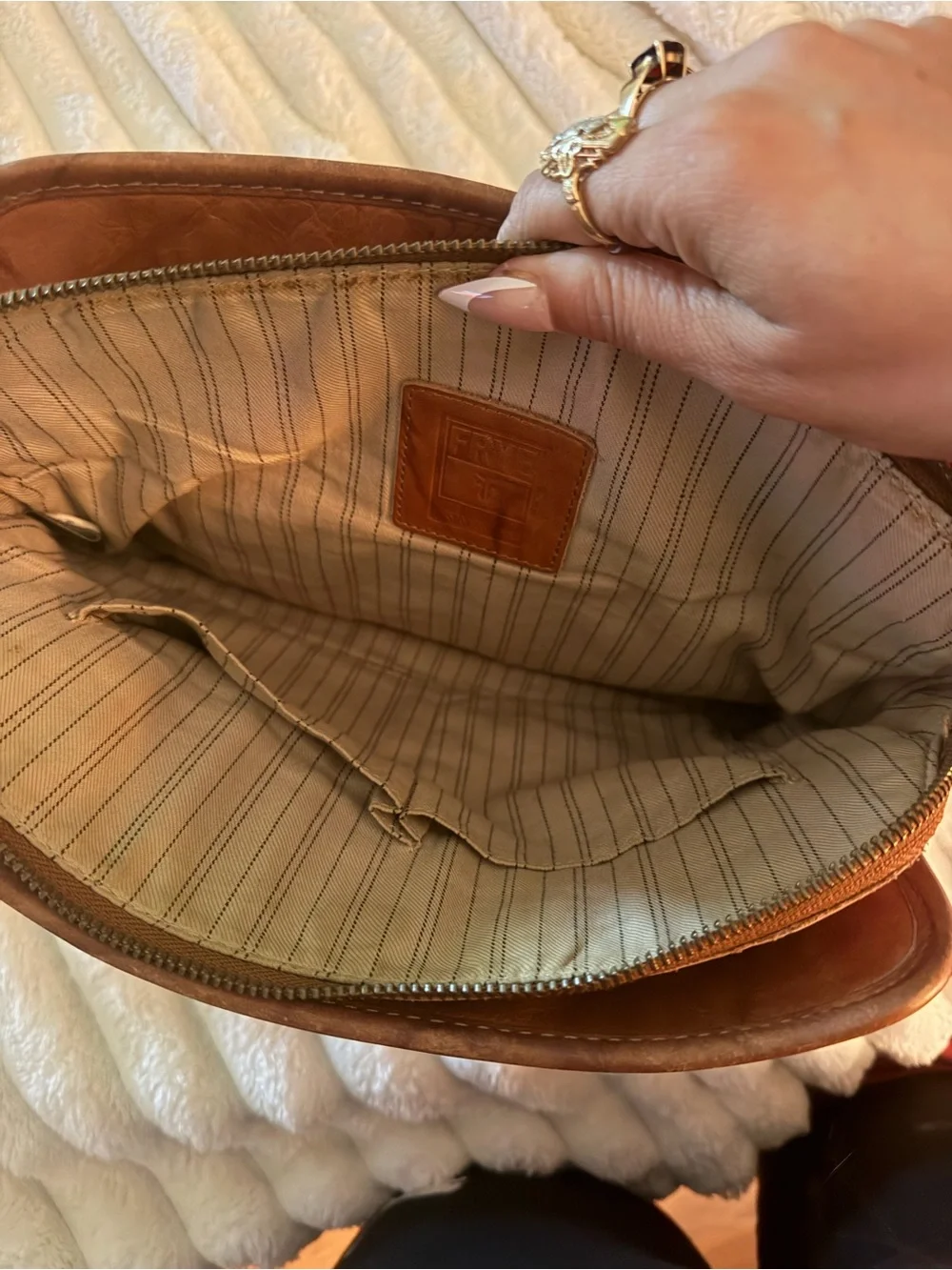 Frye Campus Clutch